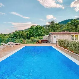 Nika With Swimming Pool And Beautiful Sea View , Dobreć Horvátország
